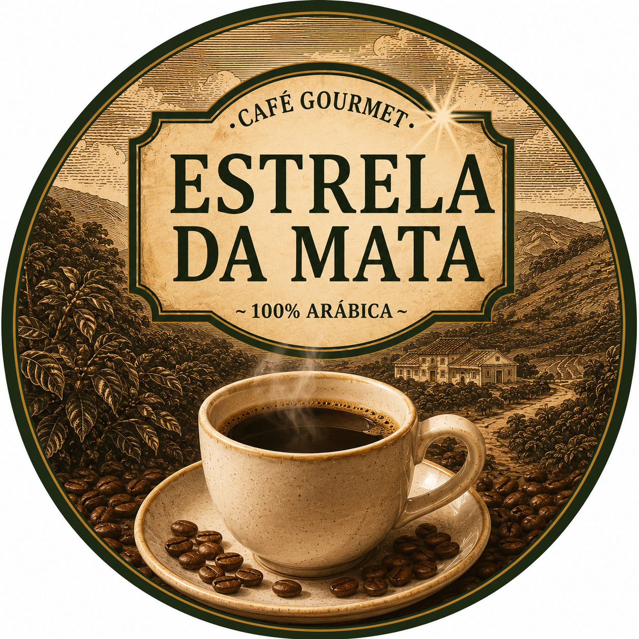 Logo Café Estrela da Mata