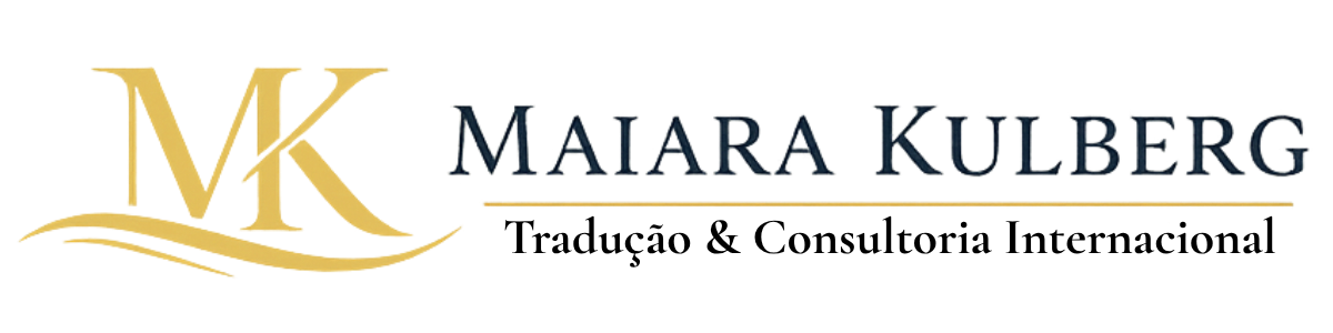 Logo Maiara Kulberg Tradutora